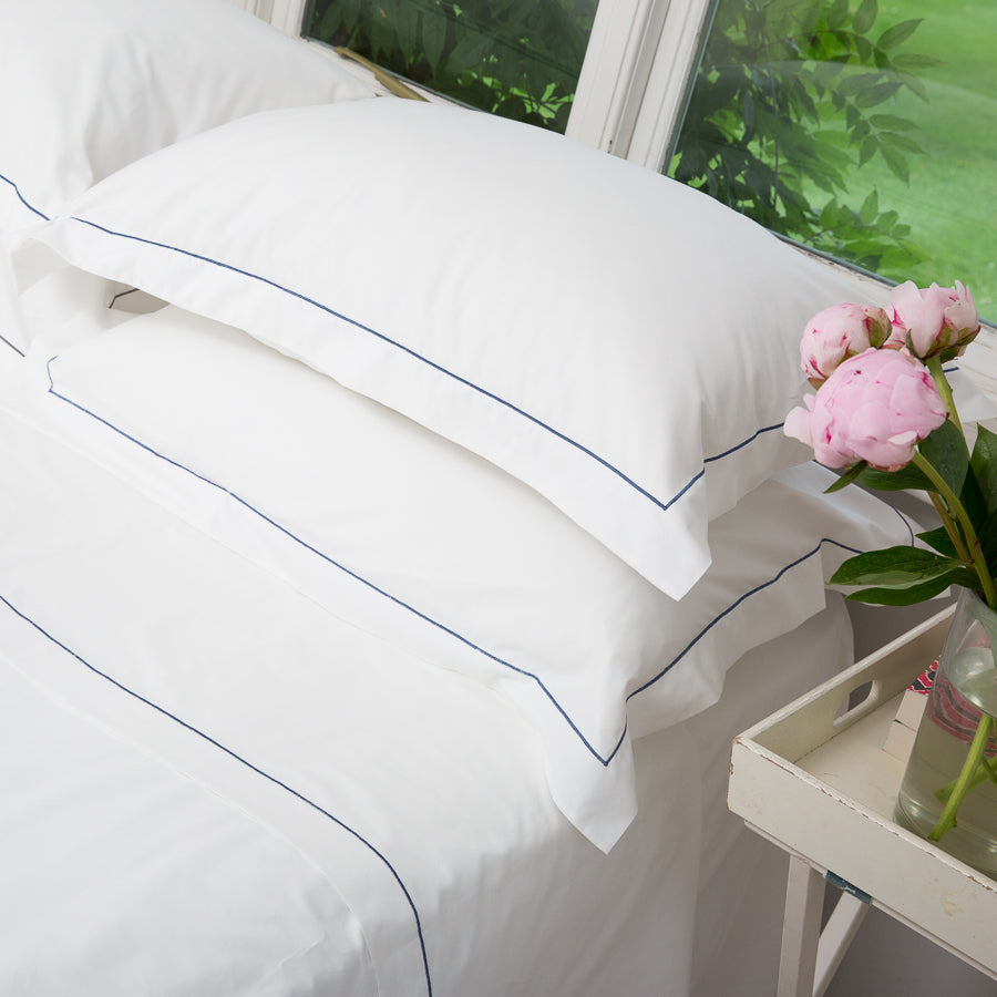 Classic Straight Stitch Pillowcases
